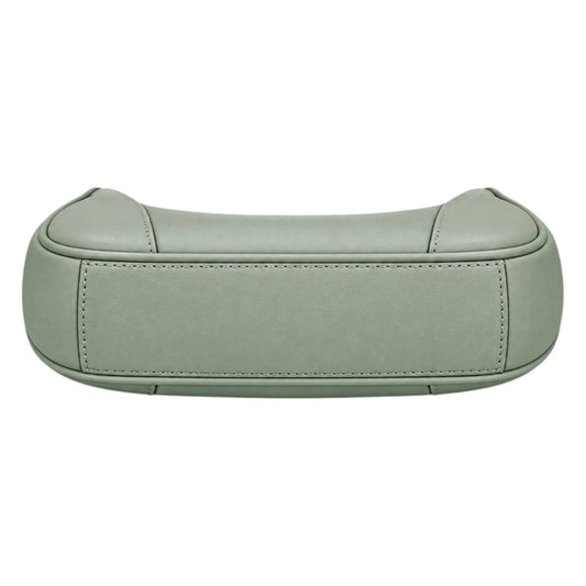 Baggis Sage Green Women’s Satchel Handbag – Soft Curved Faux Leather Bag